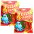 ABC Funny Hippo Jelly Straws Assorted Fruits Flavours Tiktok Sweets Snacks 300g (Pack of 2)