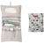 HAMUR HOME WARLING PACK ORGANIZER AND COSMECTION PACK 2IN1 - Small diaper bag for on the way mums diapers cream cloths baby organizer (fox)