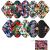 10 Pcs Reusable Menstrual Pad Set Including 1Pc Mini Wet Bag + 9Pcs Light Flow Daily Use Waterproof Mama Cloth Sanitary Napkin Pads Menstrual Pads (Panty Set Panty Liner Bamboo Charcoal)