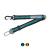 Kurgo belt lock dog belt for the car compatible with tru-fit dog harness from 38 cm to 56 cm can be extended blue rotating carabiner belt blue single pack