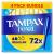 Tampax Compak Pearl Extra Comfort Regular Absorbency Light to Moderate Flow 72 Tampons With Applicator (18 X 4 Packs) SAVING PACK Extra Comfort & Leak Protection