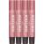Burt's Bees Lip Balm Moisturizing Lip Shimmer for Women With Vitamin E & Coconut Oil 100% Natural Peony 0.09 Ounce (4 Pack) Peony (4 Pack)