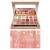W7 Socialite Pressed Pigment Palette - 18 Pink Nude Colors - Flawless Long-Lasting Glam Makeup