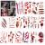 140 PCS Halloween Zombie Makeup, Halloween Fake Scars Horror Fake Bloody Wound Temporary Zombie Tattoos for Women Men Kids Halloween Party Cosplay