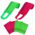 obmwang 6 Pieces Korean Exfoliating Mitts and Washcloth Set  Asian Exfoliating Bath Washcloth and Korean Long Exfoliating Washcloth Towels Back Scrubber for Women Men Shower Washing Exfoliating