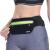 USHAKE Slim Running Belt, Ultra Light Bounce Free Waist Pouch Fitness Workout Belt Sport Waist Pack Exercise Waist Bag for Apple iPhone Samsung in Running Gym Marathon Cycling Black04
