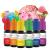 Wenburg food coloring 6 x 11ml highly concentrated.Made in EU.Sugar -free fluid.Colors set for coloring dough drinks flavors soaps slime.Tortendendeko baking accessories (rainbow)