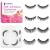 Self Adhesive Eyelashes  8PCs False Eyelashes Natural Look  Reusable Adhesive Eyelashes  Self Adhesive Eyelashes Reusable Self Sticking  No Glue Eyelashes  False Lashes Natural Look for Women