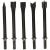 Ingersoll Rand 9500 Chisel Bit Kit for 114GQC Edge Series Air Hammer, 5 Piece Set Includes Tapered Punch, Flat Chisel, Panel Cutter, Sheet Metal Cutter, Spot Weld Breaker