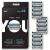Made for YOU by BIC Shaving Razor Blades for Every Body - Men and Women 12 Count - Refill Cartridges with 5 Blades for a Close Shave with Aloe Vera and Vitamin E for Smooth Glide Razor Cartridge (12 Count) Silver Black...