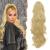 BARSDAR Blonde Ponytail Extension Long Wavy Claw Clip in Ponytail Hair Extensions Synthetic Hairpiece for Women Daily Use Party Halloween(20'' Ash Blonde Mix Bleach Blonde Evenly) 20 Inch (Pack of 1) Ash Blonde Mix Bleach Blonde Evenly