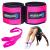 Tumble Pro X Ankle Straps  Cheerleading Gymnastics Tumbling Trainer Aid  Defrogger Keeps Ankles Together During Stunting Standing Back Tuck Handspring Training  Available in Blue and Pink