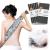 Yiclick 2 Pack Exfoliating Washcloth Towel - Exfoliating Body Scrubber Exfoliator Loofah Sponge Wash Cloth Korean & Japanse & African Net Sponge Rag - Soft+Rough Back Scrubber Washer for Shower Bath Black