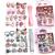 NFACE 36 pcs Gift Set Hair Accessories Baby Little Girls Hair Clips Bows Ties Toddlers Barrettes Hairpins Set Head Multicolor pink gray