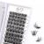 Cluster Lashes 72 Individual Lashes Clusters Eyelash Extensions False Eyelashes DIY Wispy Fluffy Lash Extension Kit Reusable Artificial False Eyelashes Natural Look Mix 10-16mm C D Curl-DM01 72PCS-DM01