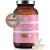 Qidosha Bio Shatavari capsules highly dose 180 pcs in the glass 1500 mg Shatavari powder organic bio per daily portion Shatavari powder capsules organic laboratory test vegan glass (180 pieces)