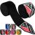 RDX Boxing Hand Wraps Inner Gloves, 180 Inch 4.5m Elasticated Thumb Loop Bandages, Mexican Style Under Mitts Wrist Wrap Protection Muay Thai MMA Kickboxing Martial Arts Punching Bag Training Men Women Black One Size