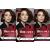 Brillance intensive color cream 874 velvet brown (160 ml) permanent hair color with diamond gloss and care conditioner for 10 weeks color intensity 170 ml (3-pack)