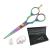 Professional Hair Cutting Scissors Hairdressing Scissors Ultra-Sharp Japanese Convex Blades Titanium Coated - 5.5 inch Includes Case