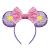 FANYITY Rapunzel Minnie Ears,Mickey Ears Headband for Boys Girls Women Birthday Party&Disney Trip Purple sun