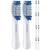 Brush brushes from Demirdental for Oral-B Pulsonic insert brushes medium on plug brushes replacement brushes for daily cleaning 10 pieces