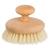 Redecker Natural Pig Bristle Massage Brush with Oiled Beechwood Knob  3-7/8-Inches