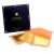 Genuine Edible Gold Leaf - 48 Sheets - Barnabas Gold - Professional Quality Gold Leaf - Loose Leaf for Cupcakes and Chocolate - 1.5 inches per sheet - Book of 48 Sheets
