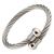 MAGNETJEWELRYSTORE Magnetic Bracelet High Power Stainless Wire Door Knob Small-Medium - Wrist Size 6" - 7.75"