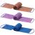 3 Pieces African Exfoliating Sponge  African Bathing Back Scrubbers  Shower Net Body Scrubber with Pull Strap (Blue Purple Coffee)