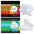 BODIPURE Premium Keratin Gloves and Socks  Anti-aging Moisturizing Gloves & Socks for Dry Hands and Cracked Heels - Hand Masks & Foot Masks Made With Natural Ingredients  Pair in a Pack  (6+6 Pack)