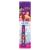 Princess Manual Toothbrush with Suction Cup & Soft Bristles for 3+ Years Kids by Mr. White Purple 1 count (Pack of 1)