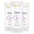 Dove Aluminum Free Deodorant 24-hour Odor Protection Coconut and Pink Jasmine Deodorant for Women, 2.6 Ounce (Pack of 3)