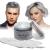 Silver gray hair tint Temporary hair color 4.23 ounces instant hair cream mud natural hairstyle pomade men women styling hairone wax hair wax for party cosplay halloween