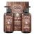 Beard Wash & Beard Conditioner Set w/Argan & Jojoba Oils - Softens & Strengthens - Natural Sandalwood Scent - Beard Shampoo w/Beard Oil (17 oz) 17 Ounce (Pack of 2)