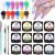 Kalolary Sculpture Carved Nail Gel Set 12 Color Sculpture Carved Gel Nail Polish with 1pcs Nail Art Sculpture Pen 1pcs Double-ended Nail Cuticle Pusher Cutter and a Nail Carving Brush