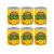 Del Monte MONTE Yellow Cling Peach Halves in Heavy Syrup, Canned Fruit, 29 oz Can 1.81 Pound (Pack of 6)