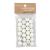 Lia Griffith PLG42001 Cotton Spun Paper Balls, 15 mm, White 24 Count 15 mm White