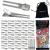 65 Pcs Metal Silver Hair Clips for Women Pin Curl Roller  1.8 Inches Double Prong Root Lift Clips for Curly Hair Volume  Loc Clips for Locs Retwist Dreads  Short Curler Setting Clippies for Thick Hair Styling Sectioning....