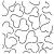 Quilting Creations Heart Stipple Quilt Stencil