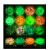 Glow in The Dark Body Face Glitter Gel for Women, 12 Colors Glitter Gel Makeup Chunky Fine Glitter, UV Black Light Glitter for Body/Face/Hair/Eyeshadow, Glitter for Carnival Party(Not Loose Glitter)