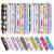 100 Pack Nail Files Double Sided Emery Boards Manicure Tools (Stylish Style) 100 Count (Pack of 1)