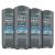 DOVE MEN + CARE Post-Workout 3-IN-1 (Body + Face + Hair Wash) With Peppermint 4 Count Infused with Electrolytes + Magnesium 18 oz