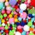 900 PCS Pom Poms  Multicolor Bulk Pom Poms Arts and Crafts  Soft and Fluffy Craft Pom Poms  Assorted Sizes Pompoms  for Arts and Craft Making Decorations