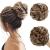 Messy Bun Hair Piece Fake Hair Bun Hair Scrunchies for Women Hair Buns Hair Piece Messy Bun Hair Bun For Women - Light Brown to Ash Blonde 55 g Light Brown to Ash Blonde