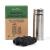 EcoYou Eco Floss | 2 Charcoal Dental Floss Refills + Dental Floss Holder | Mint & Candelilla Wax | Bamboo Floss Natural Dental Floss Charcoal Floss Biodegradable Floss Dental Floss Refill
