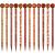 12 Pieces Chinese Hair Sticks Vintage Wood Hair Pins Japanese Style Retro Hair Chopsticks Antique Decorative Different Prints Hair Forks for Women Bun Hair Accessory  6 Styles
