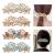 4 Pack Luxury Butterfly Jeweled Crystal Rhinestone Glitter Sparkly Metal Hair Barrettes Snap Clips Hairpins Hairgrip Thin Thick Bun Twist Holder Hair Accessories for Women Girl