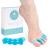 Mind Bodhi Toe Separators to Correct Bunions and Restore Toes to Their Original Shape (Bunion Corrector for Women Men Toe Spacers Toe Straightener Toe Stretcher Big Toe Correctors Toe Separator) Blue