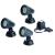 OASE 50530 LunAqua Classic LED Set 3 - LED Headlights for Garden Lighting | Underwater Lighting for Use in Pond Garden Pond Swimming Pond Fish Pond Pool Fountain and Outdoor Use 3er-Set