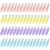 60 pieces seamless hair clip 6 x 1.8 cm no bend hair clips hair clips to make up hair clip for women girls hair styling makeup (purple yellow pink blue) colorful hair clips
